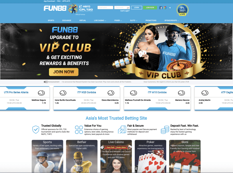 Why Fun88 is the Top Online Betting Platform in Asia